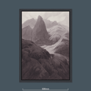 Pillar Rock Ennerdale 1933 by William Heaton Cooper R.I. (1903 - 1995)