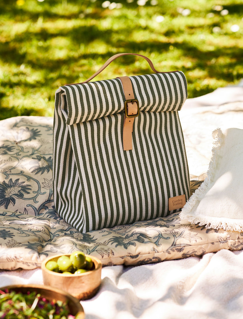 Kimmeridge Folding Lunch Bag -  Moss Green