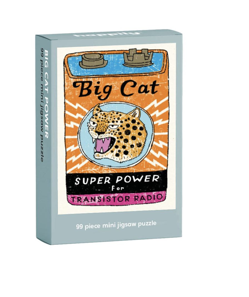Big Cat Power 99 Piece Mini Jigsaw Puzzle