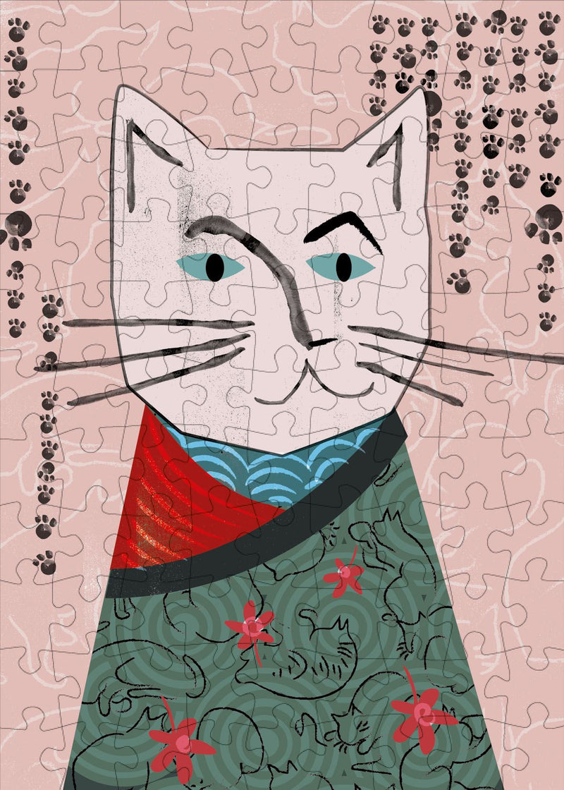 Kittygawa Hiroshige 99 Piece Mini Jigsaw Puzzle