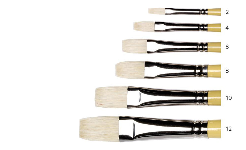 Winsor & Newton Artists' Long Flat Hog Brush