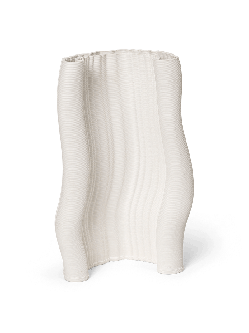 Ferm Living Moire Vase - Off White