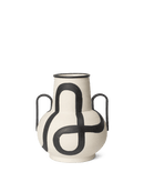 Ferm Living Off-white Trace Vase