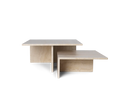 Ferm Living Distinct Grande Duo Tables Travertine