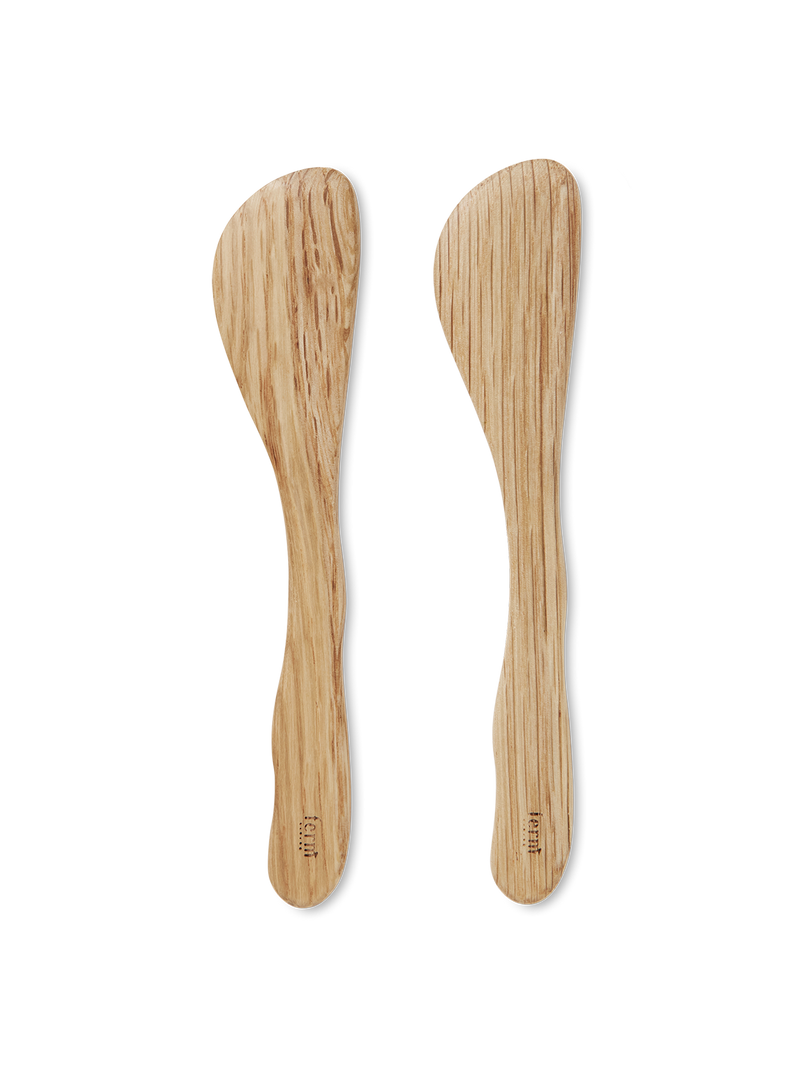 Ferm Living Cairn Butter Knives OAK ( Set of 2)