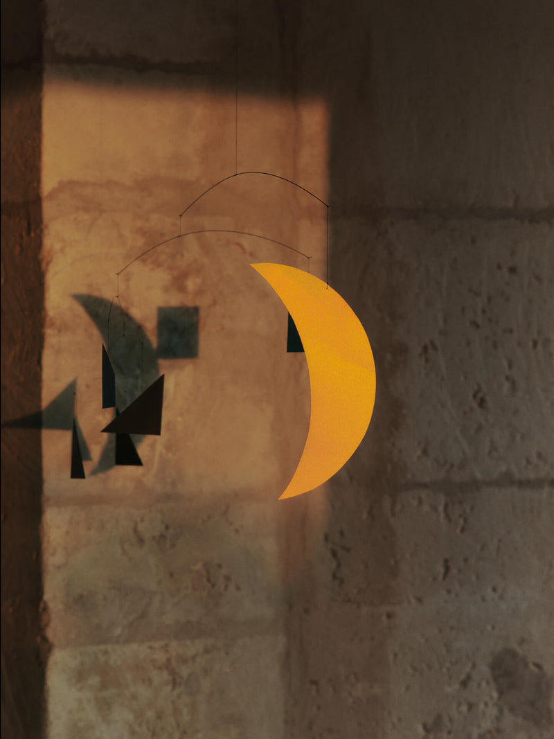 Ferm living Phase Mobile - Black/Gold