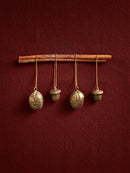 Ferm Living Acorn Ornaments - Set of 2 - Brass