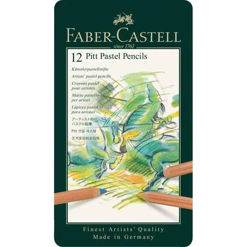 Faber Castell PITT Pastel Pencils (Set of 12 or 24)