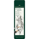 Faber Castell Graphite Aquarelle Pencils (Tin of 5)