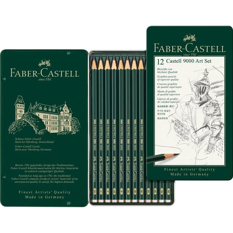 Faber Castell 9000 Design Set (Set of 12)