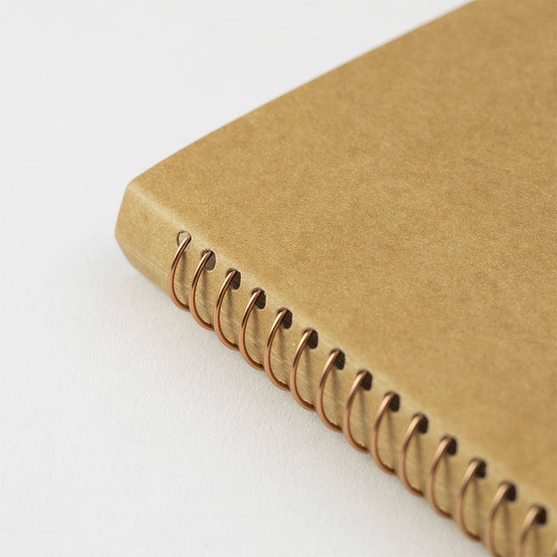 Slim Spiral Ring Notebook - DW Kraft Paper (Multiple Sizes)