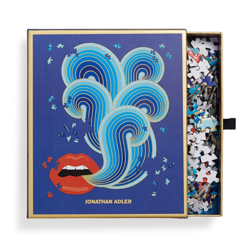 Jonathan Adler Jigsaw Puzzle: Lips (750 Piece)