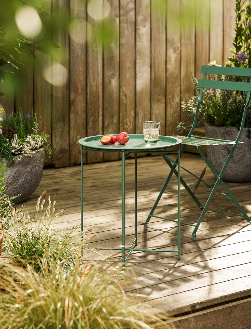 Rive Droite Side Table Thistle Green