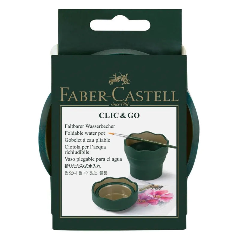 Faber Castell Clic & Go Collapsible Water Pot