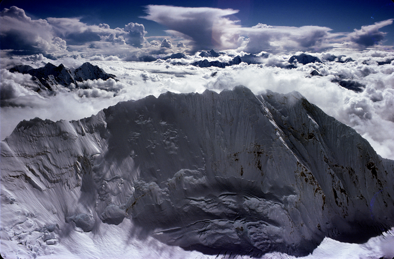 Nuptse Viewed from High on Everest, Photography by Doug Scott (Signed)