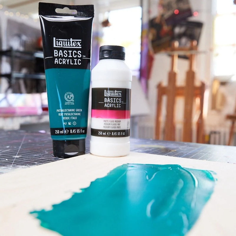 Liquitex Basics Acrylic Additive Matte Fluid Medium 250ml
