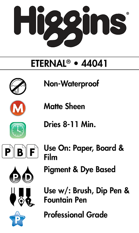 Higgins Eternal Ink (Non Waterproof) 74ml