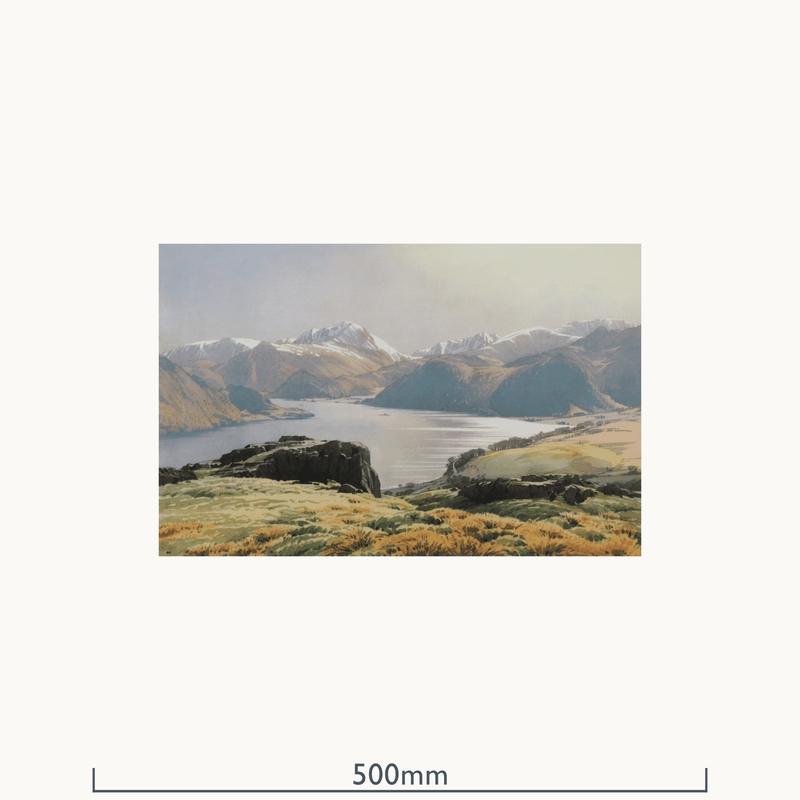 Ullswater from Gowbarrow Fell by William Heaton Cooper R.I. (1903 - 1995)