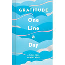 Gratitude One Line A Day - A Three Year Memory Book (Diary or Journal)