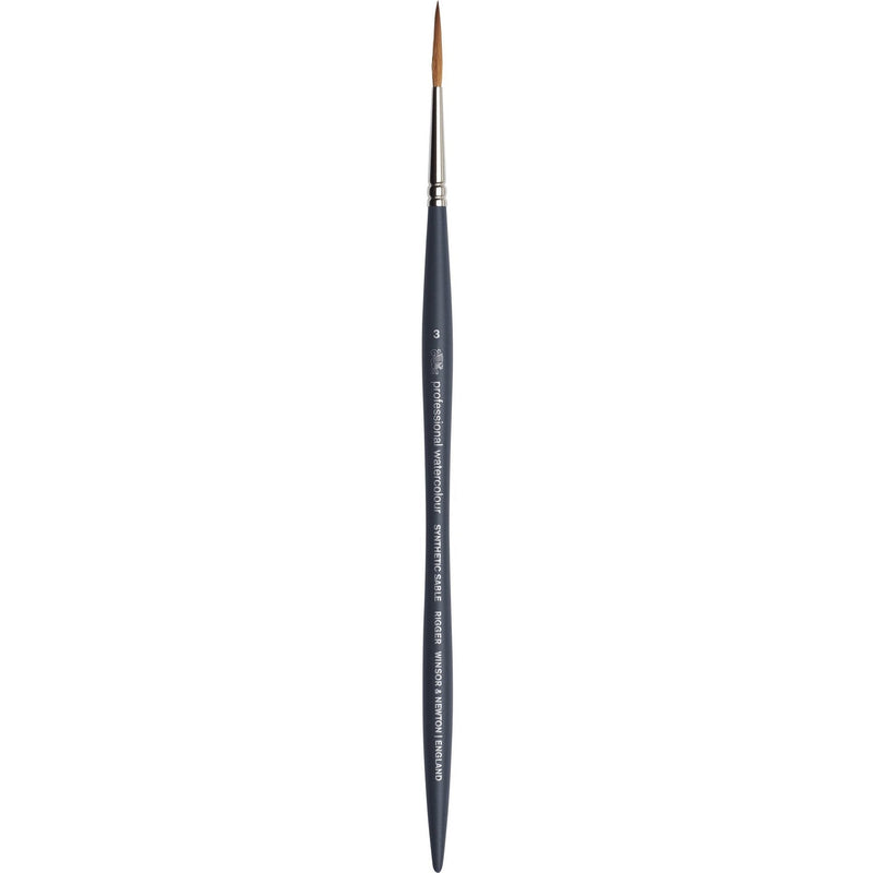 Winsor & Newton Pro Watercolour Brushes Synthetic Sable (Rigger)