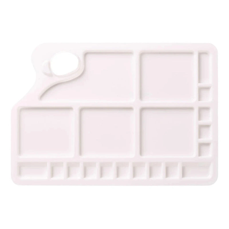 Large Plastic Watercolour Mixing Palette (23 Well)