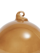 Glass Baubles Small Set of 3 Roseate Opaque
