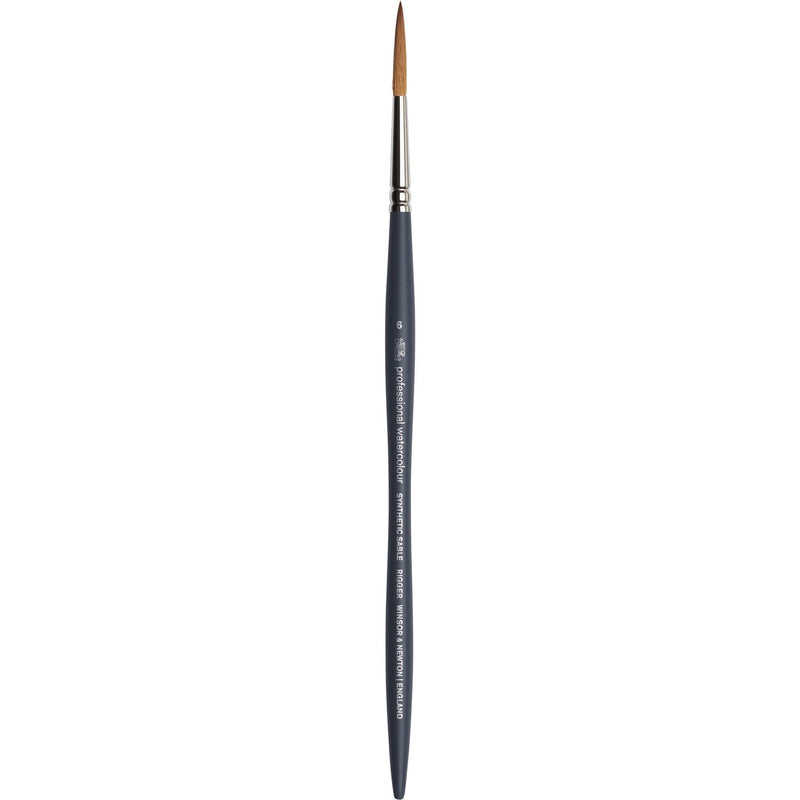 Winsor & Newton Pro Watercolour Brushes Synthetic Sable (Rigger)