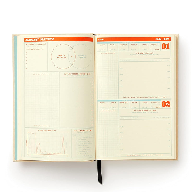 Big Plans Undated Standard Daily Planner