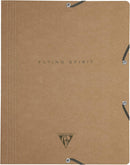 Flying Spirit Kraft Folder with Elastic Strap (A4)