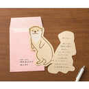 Midori Otter Die-cut Letter Set