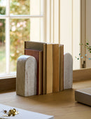 Osney Bookends Marble (Set of two)