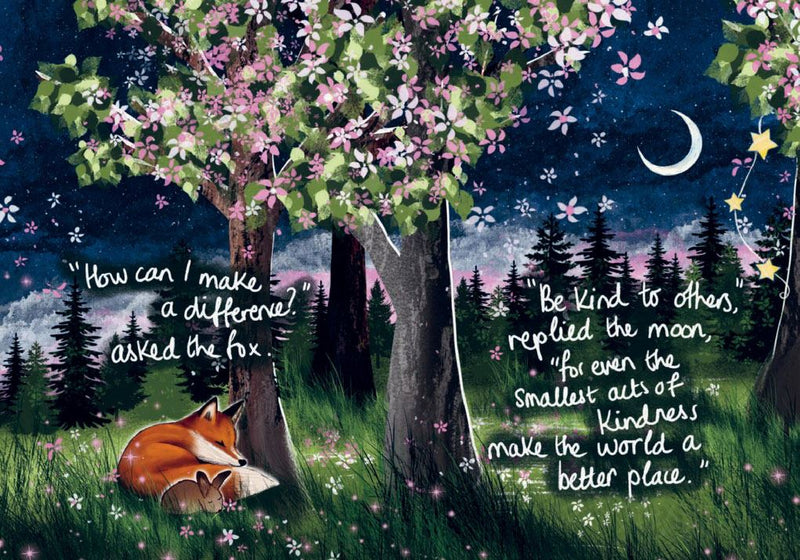 Fox Under The Moon by Stacey Mcneill