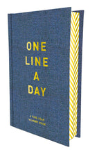 Denim Canvas One Line a Day by Chronicle Books