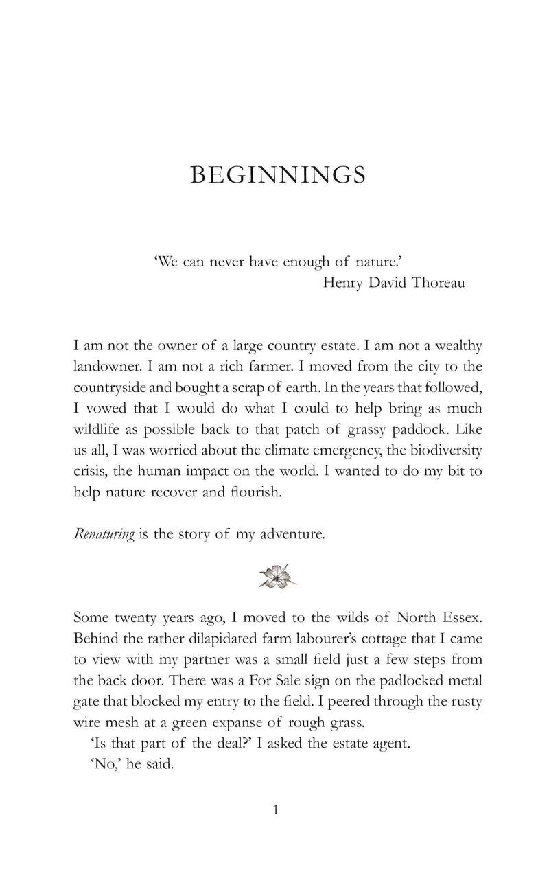 Renaturing: Small Ways to Wild the World by James Canton