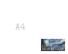 Landscape Memory Game