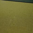 Ringbound Fabric Covered Sketchbook Moss Green - White Paper