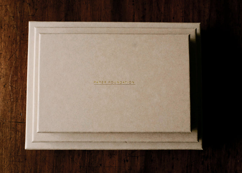 Ringbound Fabric Covered Sketchbook Moss Green - White Paper