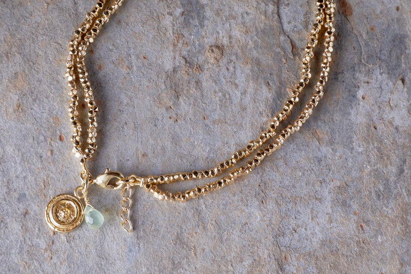 Gold Amale Anklet