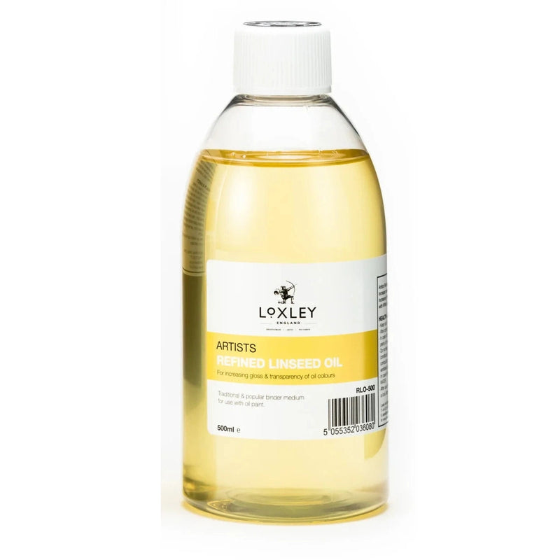 Loxley Artists Refined Linseed Oil (500ml)