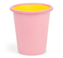 Enamel Tumbler Old Rose / Sulphur Yellow