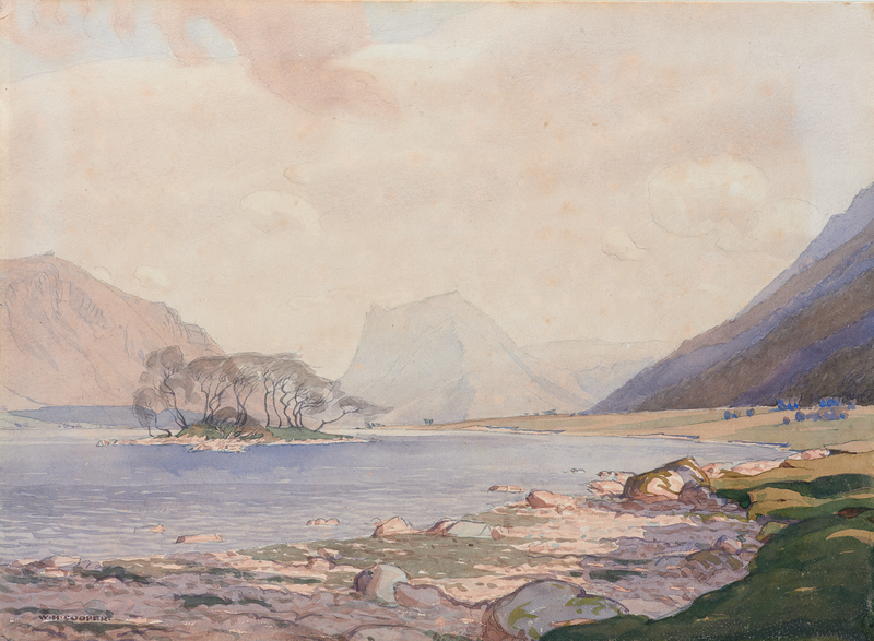 Crummock Water - Original Painting by William Heaton Cooper R.I. (1903 - 1995)