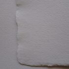 Deckle Edged Paper Box - Small White