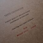 Deckle Edged Paper Box - Small Cloth Blue