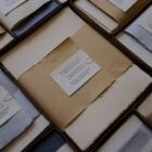 Deckle Edged Paper Box - Small Ivory