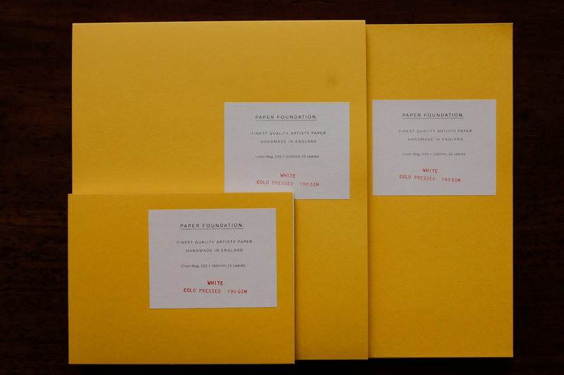 Art Pad Landscape - Thermos Yellow White Paper