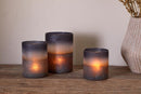 Etti Tealight Holders - Navy & Smoke