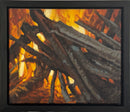 Fire Study 2004 - Original Artwork by Julian Cooper