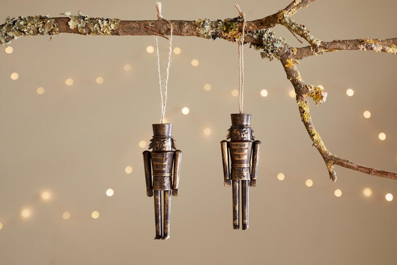 Imay Nutcracker Baubles - Antique Brass