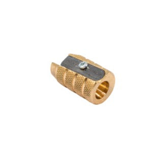 M&R Small Brass Bullet Pencil Sharpener Single (Granate)