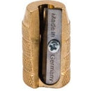 M&R Small Brass Bullet Pencil Sharpener Single (Granate)